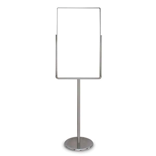 United Visual Products Wood Combo Board, 96"x48", Light Oak/White Porcelain & Rubber UVDECORK9648OAK-LTOAK-WHTPORC-RUBBER - main